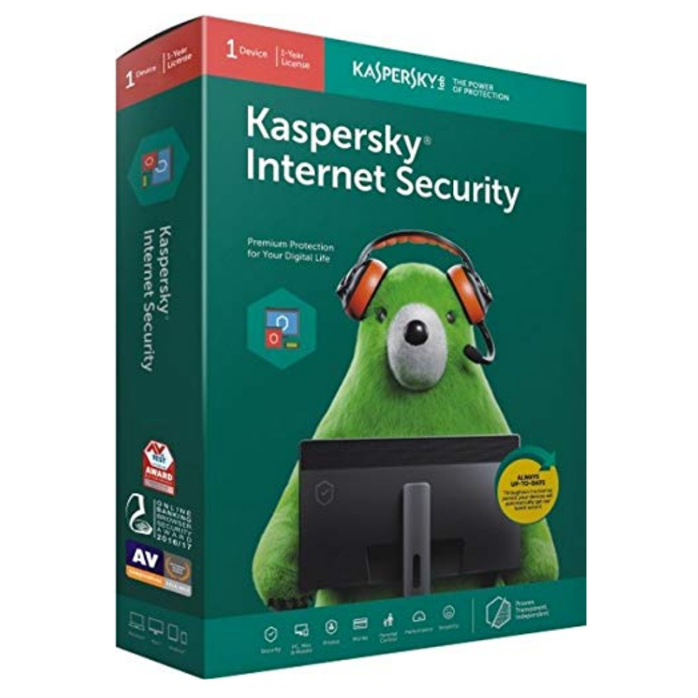 KASPERSKY INTERNET SECURITY (SINGLE USER) 1 YEAR